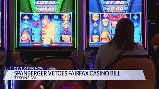 Gov. Spanberger Vetoes Fairfax Casino Bill