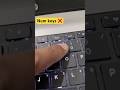 HP ProBook 645 G4 Series Laptop Numbers Keys Not Working Problem#macnitesh#keyboardtricks#2026short
