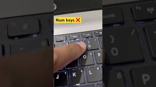 HP ProBook 645 G4 Series Laptop Numbers Keys Not Working Problem#macnitesh#keyboardtricks#2026short