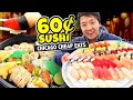 $.60 SUSHI! Best CHEAP EATS & HIDDEN GEMS in Chicago