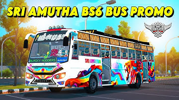 Sri Amutha Bs6 Bus Mod|Promo #rsgamingupdates#bussid#bus#mod#bussimulatorindonesia#gaming#bussidmod