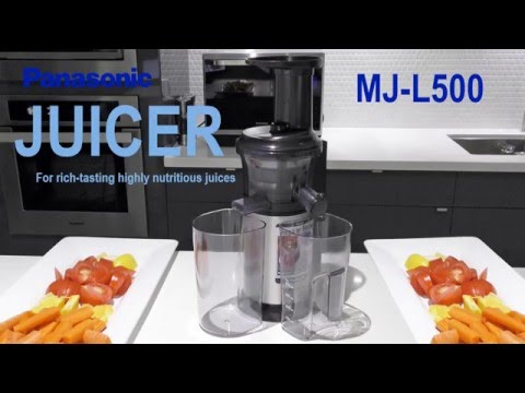 - to - - How Assemble. - Panasonic MJ-L500 YouTube Juicer