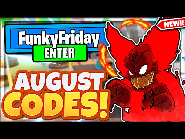 EXE* FUNKY FRIDAY CODES EXE New Funky Friday Codes (2021 August) 