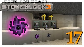 AUTOCRAFTING SINGULARITIES! - FTB STONEBLOCK 3