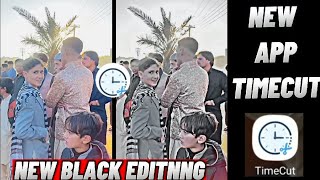 NEW BLACK EDITING👉APP NAME TIMECUT#aw_afridi_10 #foryou #viralvideo #trending screenshot 5