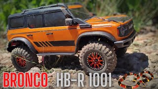 RC CRAWLER HB R1001 BRONCO ADVENTURE ON THE ROCKS 4X4 OFF-ROAD