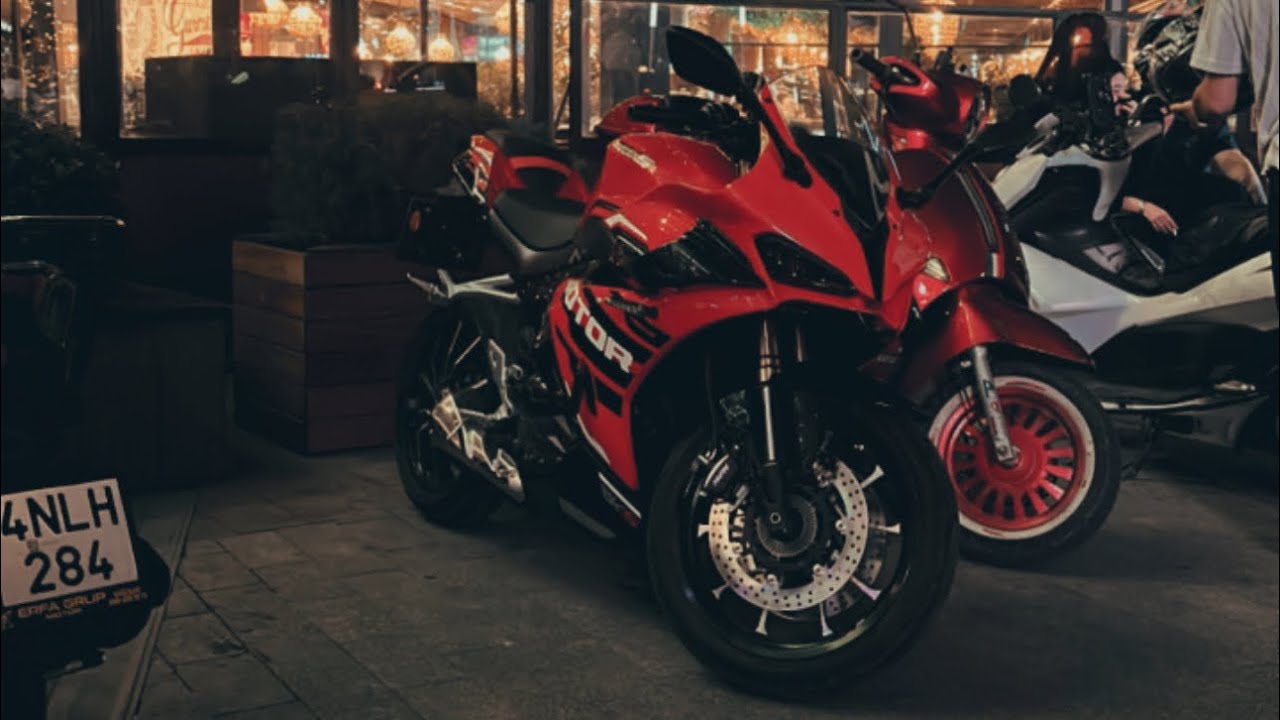 Otomatik racing motosiklet Rks 450 RA ilk rodaj bakımı ve ufak deneyimler