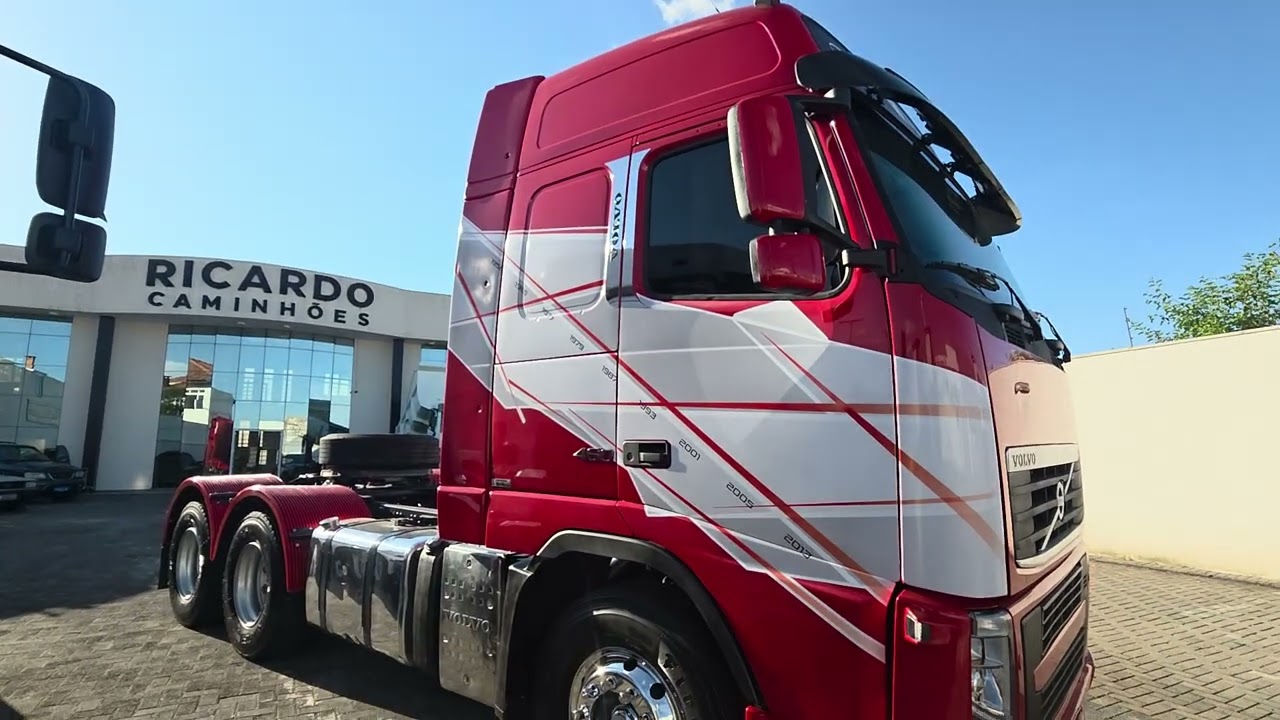 VOLVO FH 460 6X4 2013 GLOBETROTTER DISPONÍVEL EM ESTOQUE RICARDO CAMINHÕES CURITIBA 