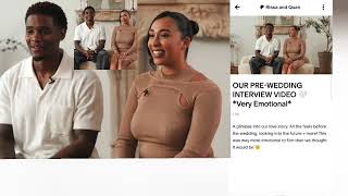 Riss and Quan, RISSA & QUAN PRE-WEDDING INTERVIEW VIDEO *Very Emotional* | HOW WE MET & LOVE STORY