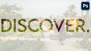 Transparent Text Effect | Photoshop cc Tutorial |#shorts.