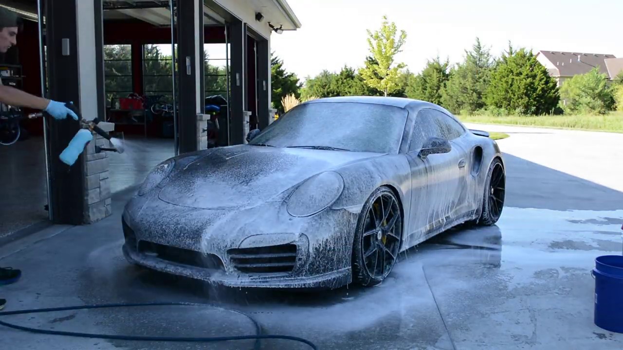 How to Wash Your Car THE RIGHT WAY! (991.1 Porsche 911 Turbo S