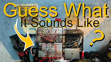 Manis Iteritas + Moog Semi Modular + MakeNoise Shared System Music Stuff.