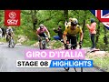 Punchy finale sees the gc action kick off  giro ditalia 2023 highlights  stage 8