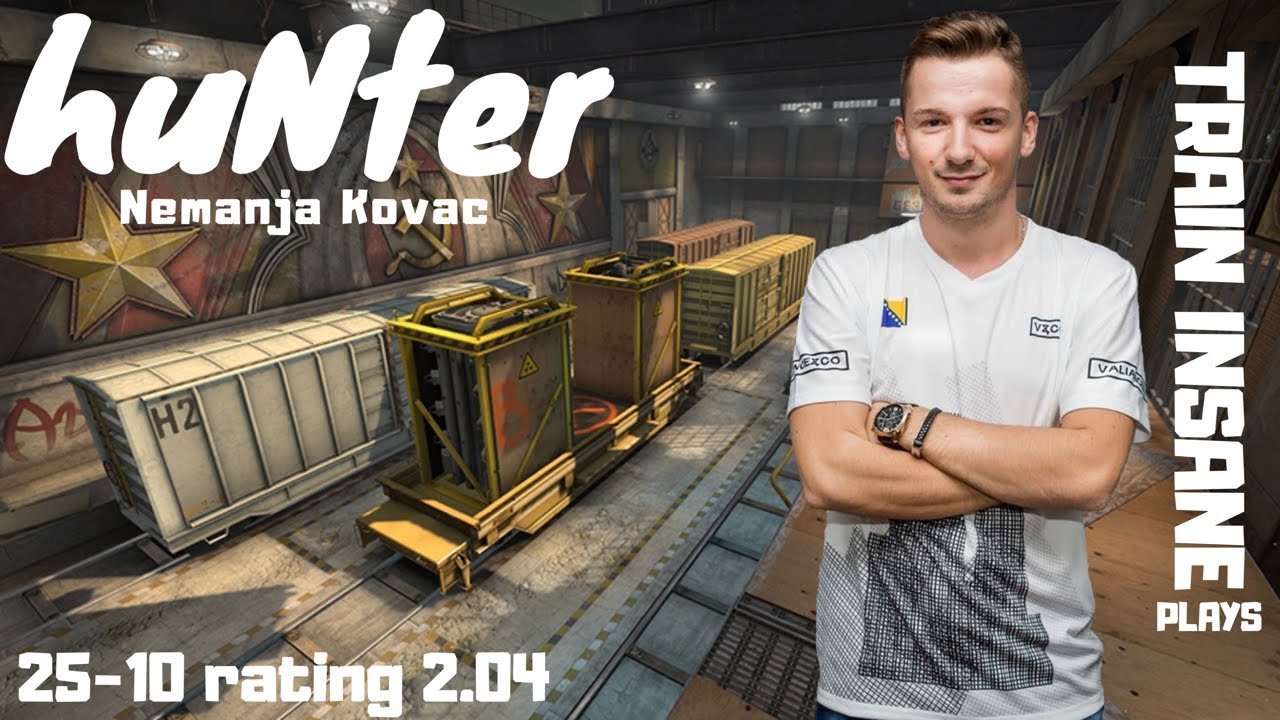 CS:GO - ''huNter'' Nemanja Kovac - 25-10 - HIGHLIGHTS - Rating 2.04 ...