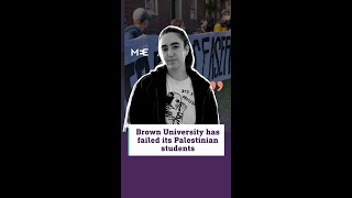 Brown University has failed its Palestinian students