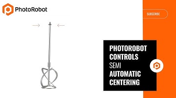 PhotoRobot_Controls: Semi Automatic Centering of a Product Photoset