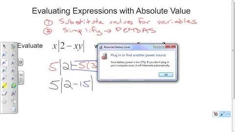 Evaluating Expressions with Absolute Value