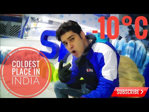 Ski India, Noida Mall of India, DLF Mall Noida, Ski India, Snow Adventure Park (2018)-10° temp