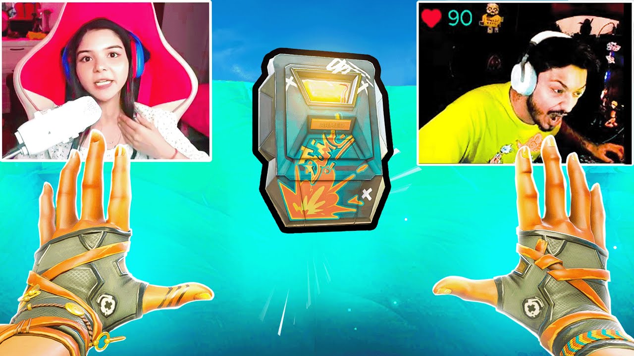 Confusing Valorant Streamers with Raze Movement!
