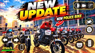 New update police bike || new features in Indian Bike Driving 3D video || screenshot 2