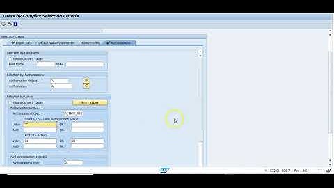 SAP Cyber Security TABLE