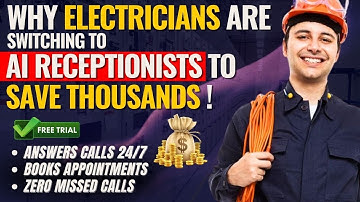 Why Electricians Are Switching To AI Receptionists To Save Thousands | 24/7 Support #AICallingSystem