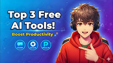 Top 3 Free AI Tools You Must Try in 2025 | Boost Productivity Fast! 