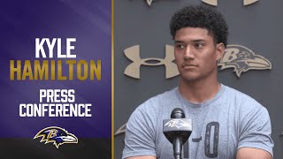 Kyle Hamilton Doesn't Feel Locked Into One Position | Baltimore Ravens