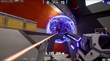 Unreal Tournament 4 Pre-Alpha - DM-DeckTest - KID vs DunamisOphis 1/24/2019 (Dunamis~Ophis POV)