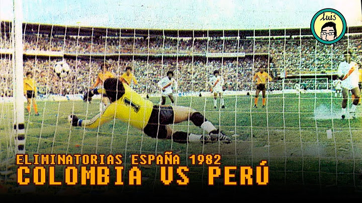 Colombia 1-1 Perú (Eliminatorias España 1982) | Panamericana TV