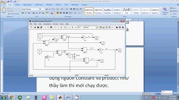 Hướng dẫn tạo Mask trên simulink của Matlab
