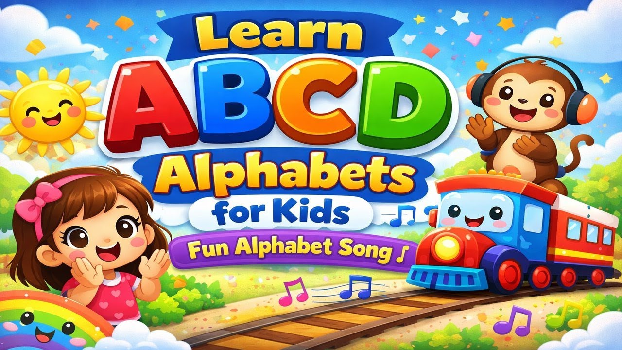 Learn ABCD Alphabets for Kids | Fun Alphabet Song 🎶 - YouTube