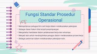 Pengertian Standar Prosedur Operasional/ SPO
