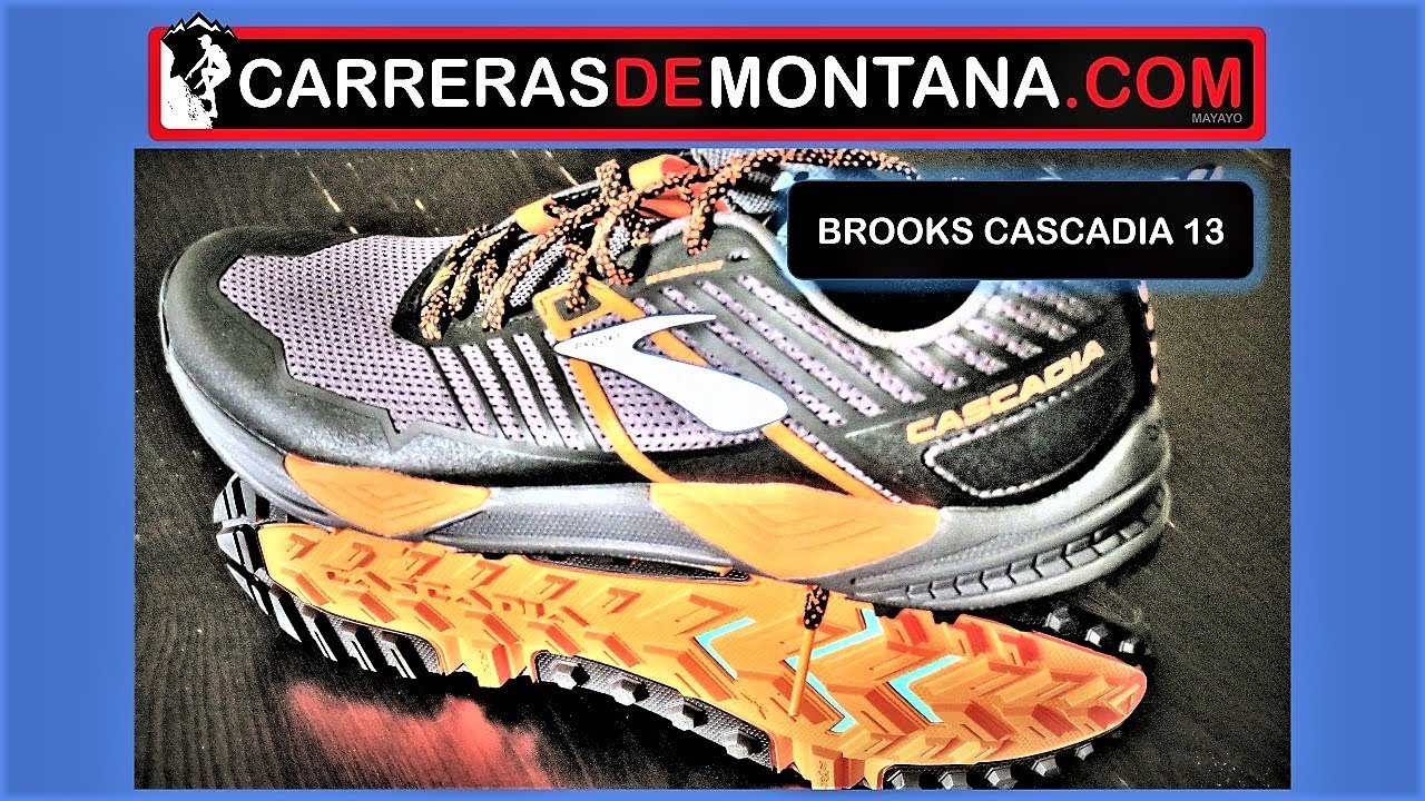 Talla Ajustarse temor Brooks Cascadia 13 (335gr/Drop10): Zapatillas trail running. Análisis  técnico y alternativas por @Cercedillatrail - CARRERAS DE MONTAÑA, POR  MAYAYO