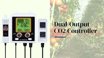 AQM-419 Dual-Output CO2 Controller Carbon Dioxide Monitor