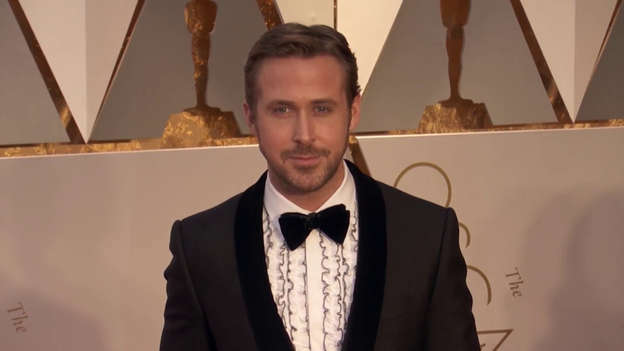 Ryan Gosling Oscars 2017 Red Carpet Arrival Fashion ScreenSlam YouTube