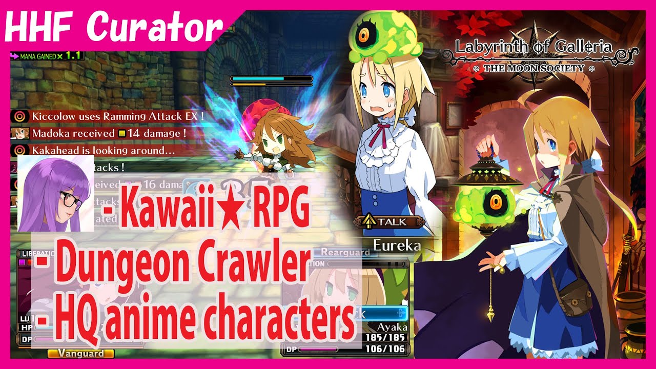 (Not only kawaii, dungeon crawler) Labyrinth of Galleria: The Moon ...