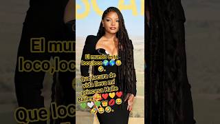 Que locura de vida lleva mí #princesa Halle Bailey. #halle y #yonathan : #iloveyou ❤️ #forever ❤️ 🥰👑