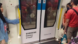 MRT Kajang Line | Siemens Inspiro (Set 112)[Galaxy Z Fold 7 Wrap] Ride | Cochrane → Merdeka