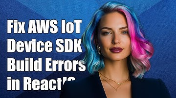 Fixing AWS IoT Device SDK Build Errors in ReactJS Applications