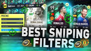 5 SNIPING FILTERS TO USE ON THE FIFA 22 WEB APP