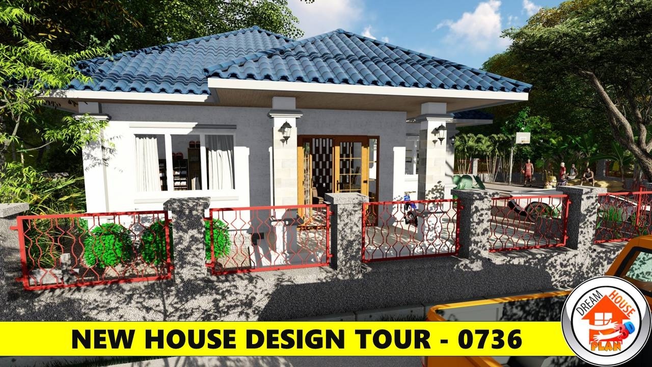 HOUSE DESIGN TEMPLATE NO.736 / MODERN HOUSE DESIGN IMAGE  / EXTERIOR-INTERIOR VIEW FEB 26 26 THU