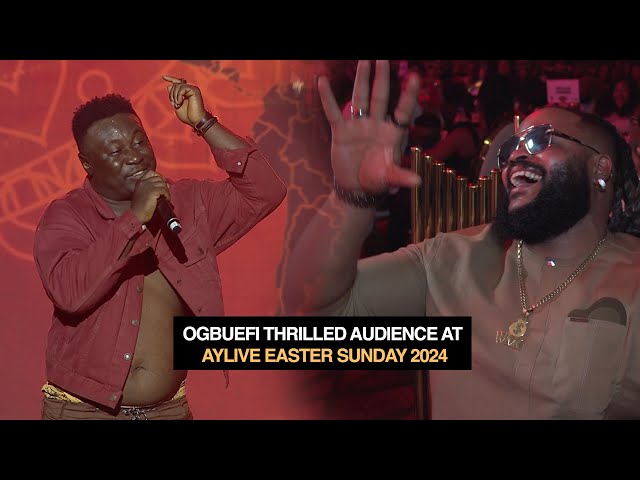 Ogbuefi Thrilled Audience At AY Live Easter Sunday 😂😂 class=