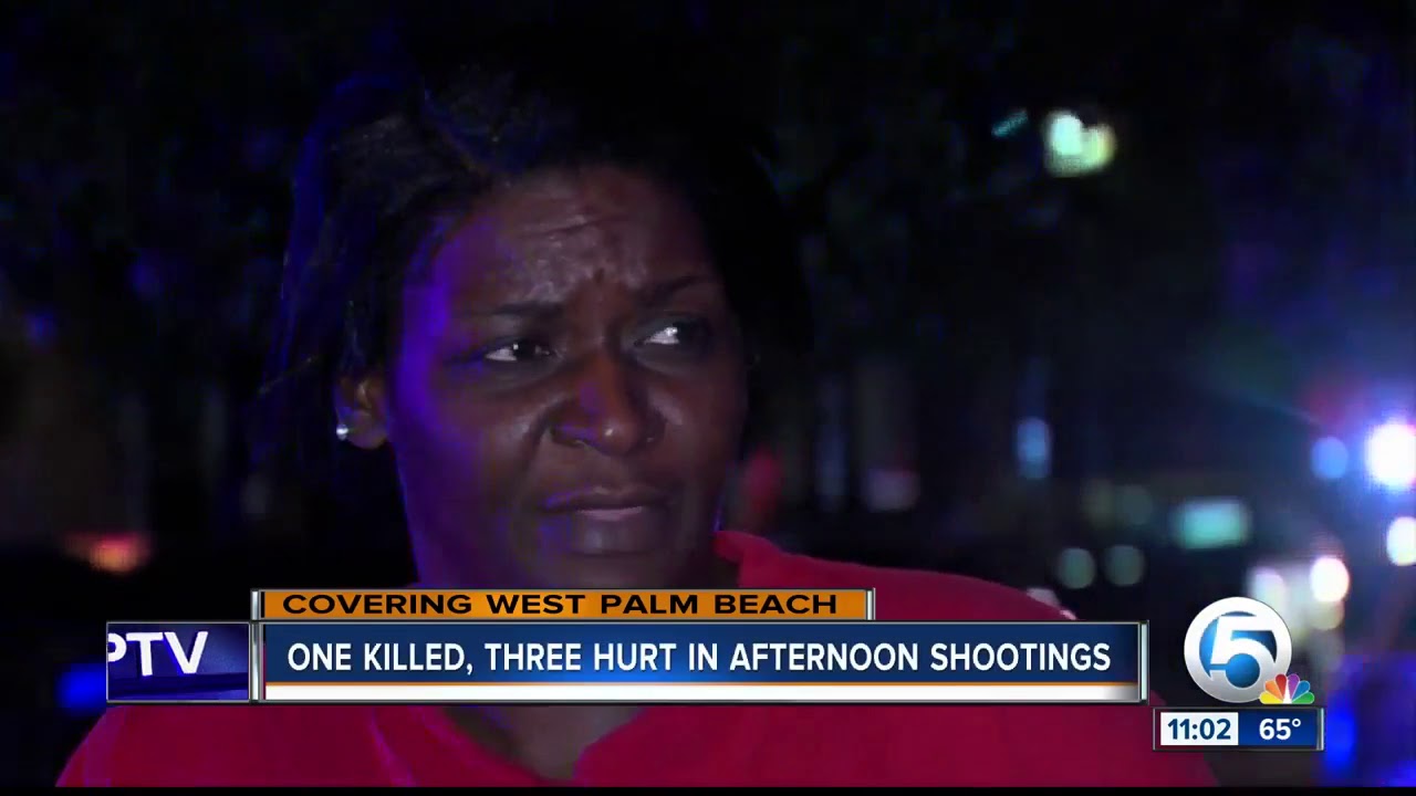 2 people shot, 1 killed in West Palm Beach, police investigating - YouTube