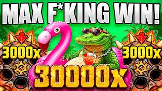 THE FIRST SINGLE SPIN GATOR HUNTERS 2 MAX WIN WE HAVE SEEN!