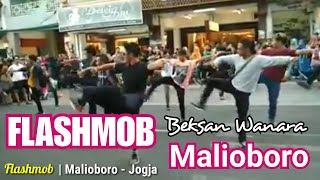 Bikin Merinding: Flash Mob Beksan Wanara di Malioboro