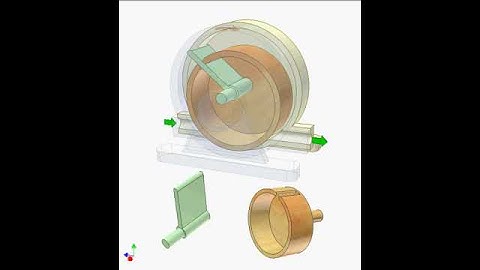 Pump with eccentric 4a