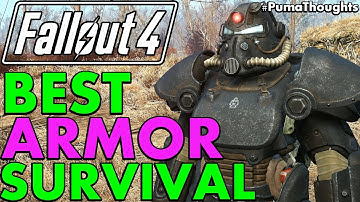 Fallout 4: Best Power Armor and Regular Armors for Survival Mode (Including DLC) #PumaThoughts