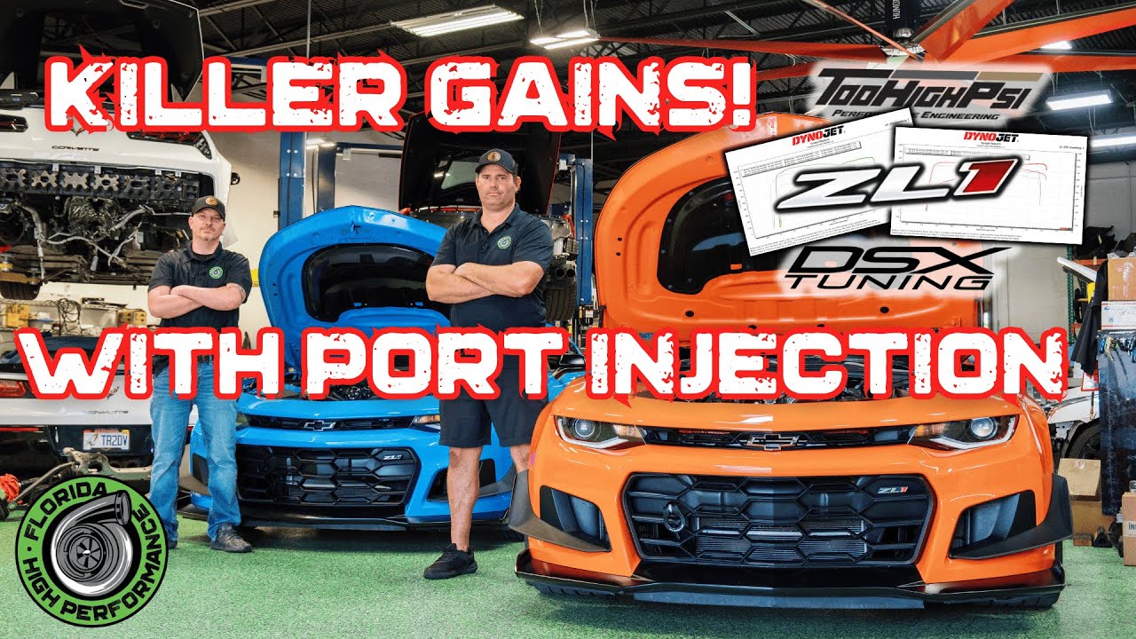 BOLT-ON ZL1 CAMARO Unlocks KILLER HORSEPOWER with Port Injection!