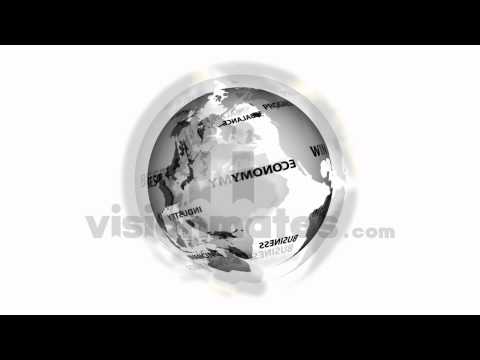 Rotating Earth animation
